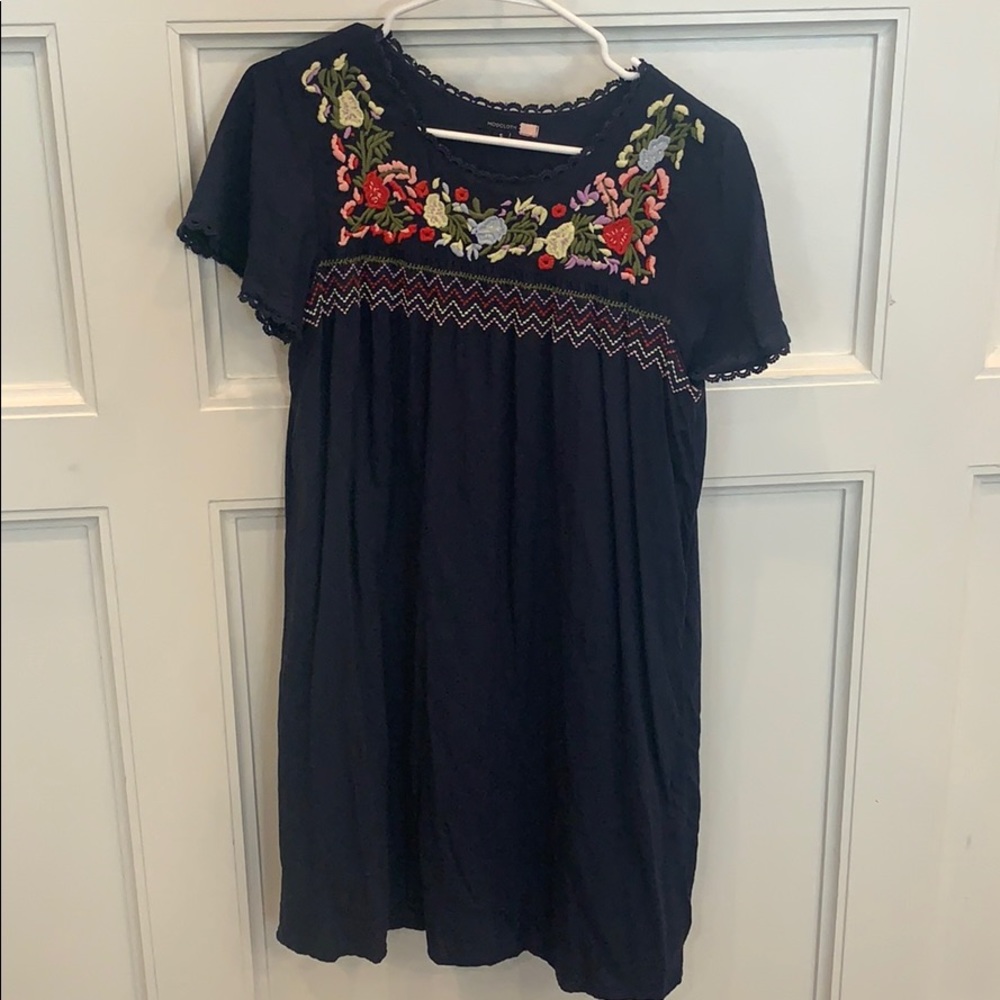 ModCloth embroidered dress